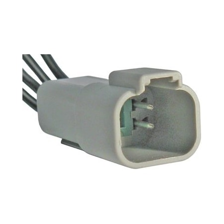 Pico Receptacle-4Way W/Male Pin, No 6015PT 6015PT